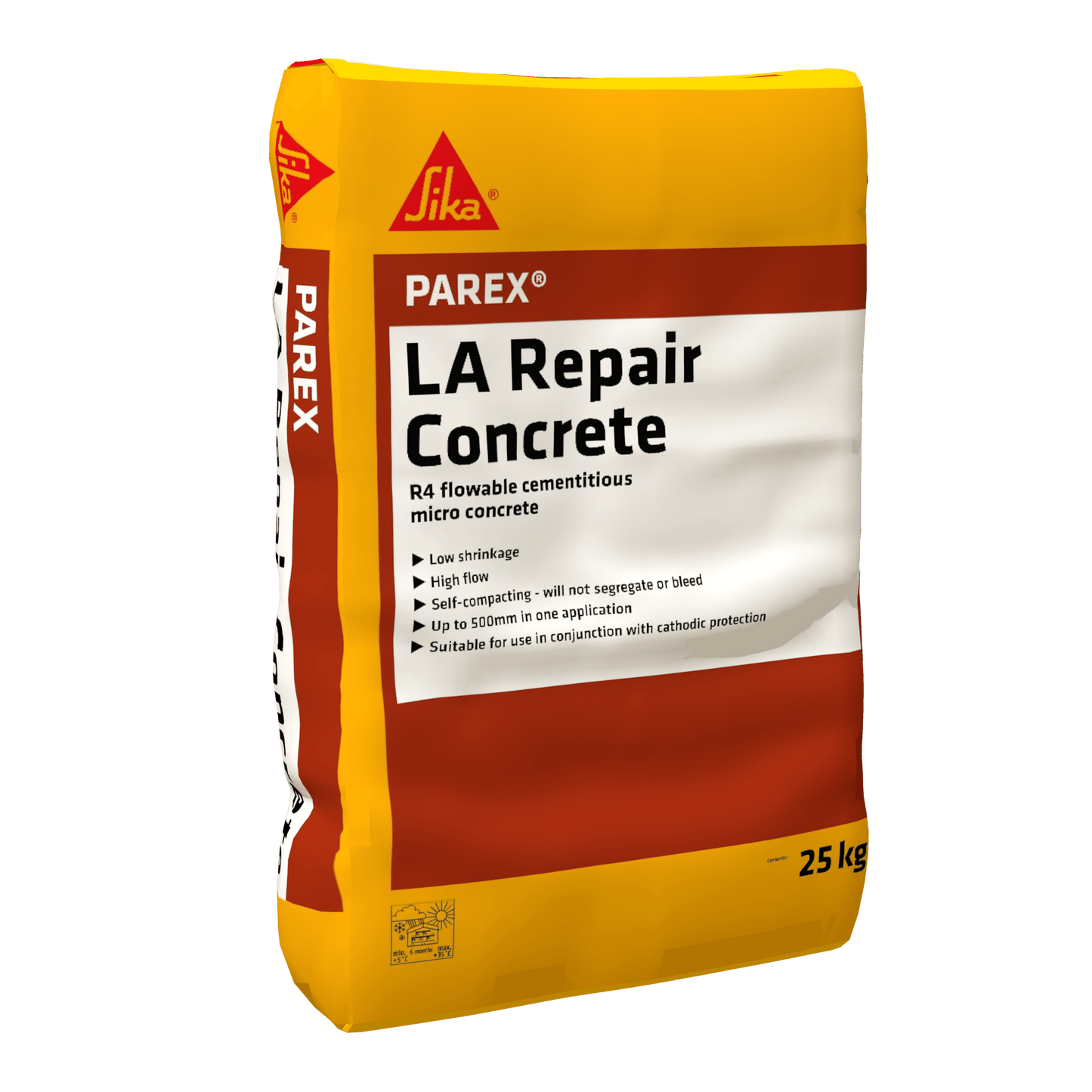 PAREX LA REPAIR CONCRETE (25KG) image 0