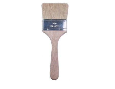 NATURAL WOODEN HANDLE PAINT BRUSH (2") image 0