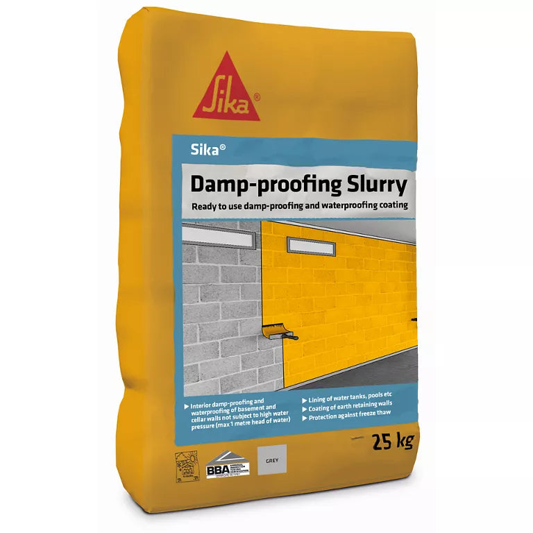 SIKA DAMP PROOFING SLURRY (25KG) image 0