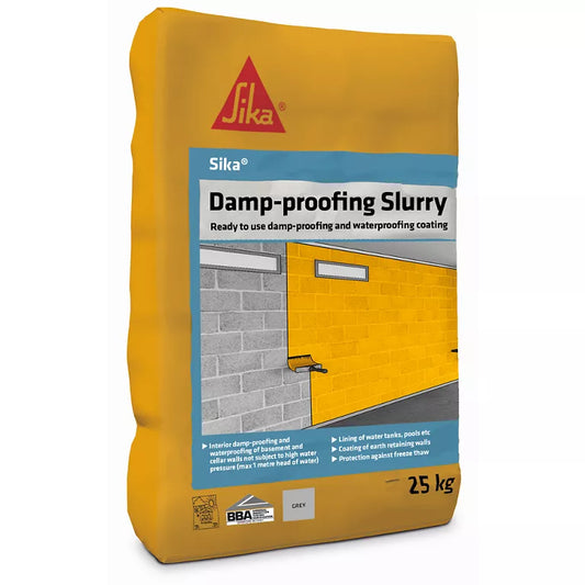 SIKA DAMP PROOFING SLURRY (25KG) image 0