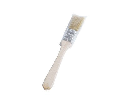 NATURAL WOODEN HANDLE PAINT BRUSH (1") image 0
