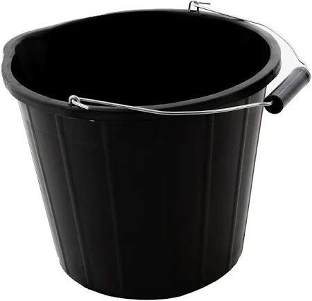 BUILDERS BUCKET BLACK (14LT) image 0