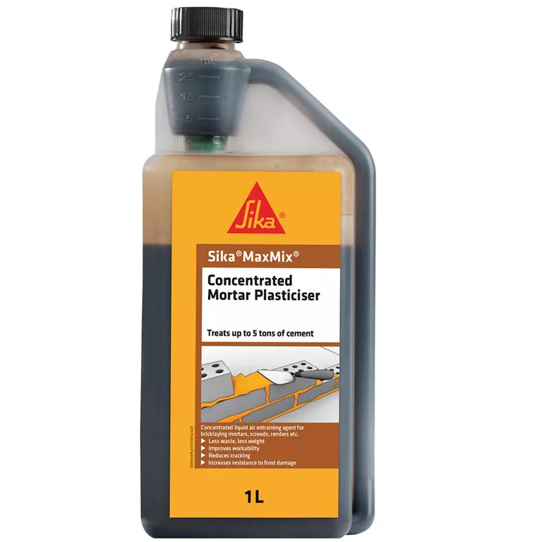 SIKA MAXMIX PLASTICISER (1LT) image 0